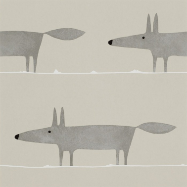 Papel Pintado NSWA110844-mr fox-Silver - SCION