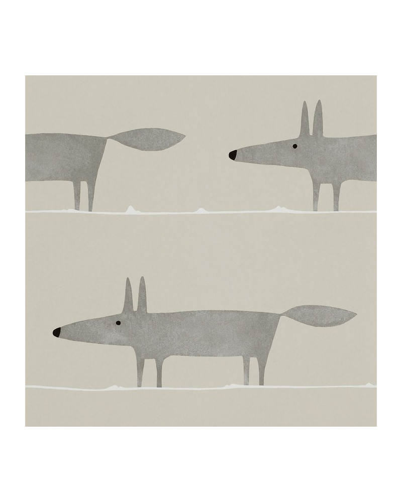 Papel Pintado NSWA110844-mr fox-Silver - SCION