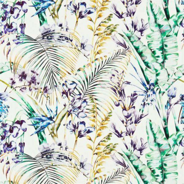 Tela HAMA120353-paradise-blueberry gooseberry zest Harlequin