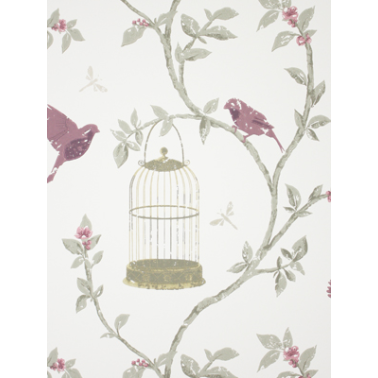 Papel Pintado Birdcage Walk NCW3770-06 - NINA CAMPBELL