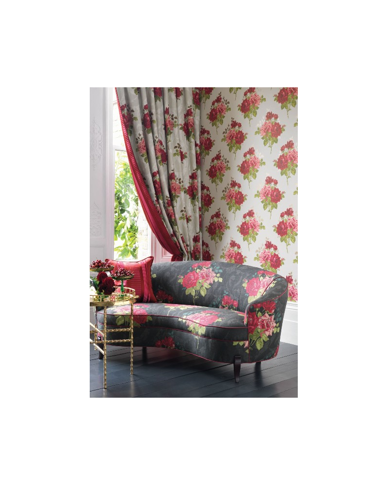 Papel Pintado Rosa Alba NCW4033_02 - NINA CAMPBELL
