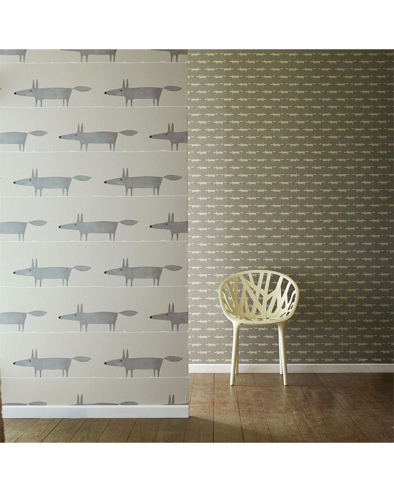 Papel Pintado NSWA110839-little foxi-Snow - SCION