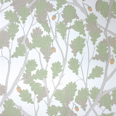 Papel Pintado W6430-04 FEUNILLE DE CHENE - OSBORNE and LITTLE