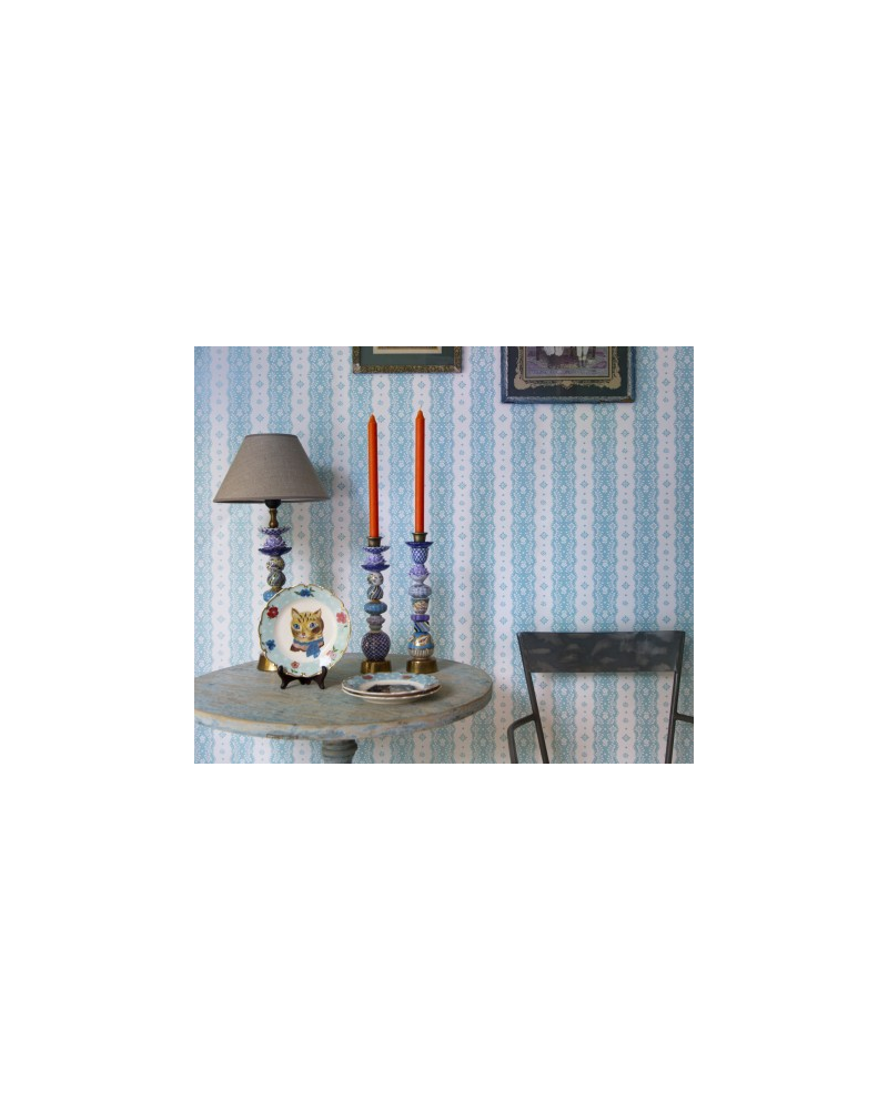 Papel Pintado 2200304_-_dentelle_stripe_pink.bmp - COORDONNE