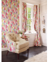 Papel Pintado Fairfield NCW4104-05_AQUA ROSE PINK - NINA CAMPBELL