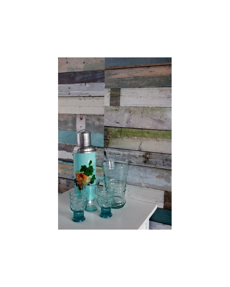 Papel Pintado Scrapwood Green - STUDIO DITTE