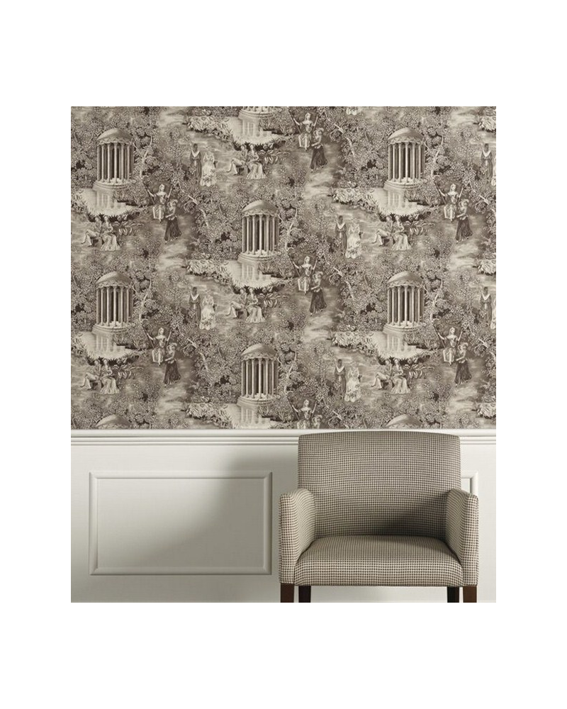 Papel Pintado andantino-negro - EQUIPO DRT
