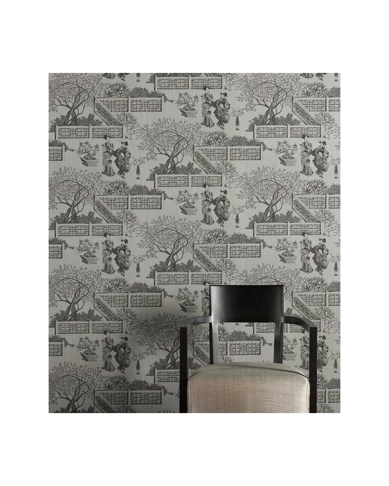 Papel Pintado moderato-negro - EQUIPO DRT