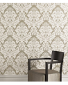 Papel Pintado non troppo-plata - EQUIPO DRT