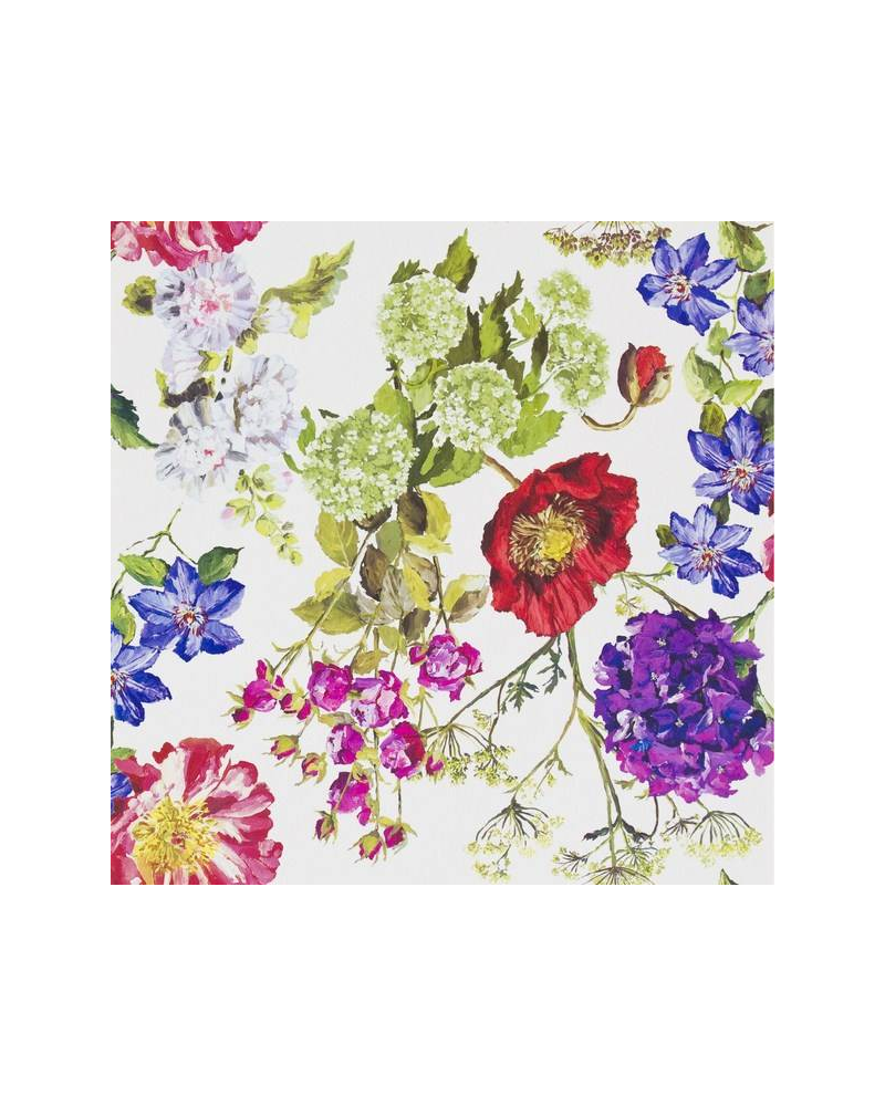 Papel Pintado P623-02 ALEXANDRIA - MAGENTA - Designers Guild