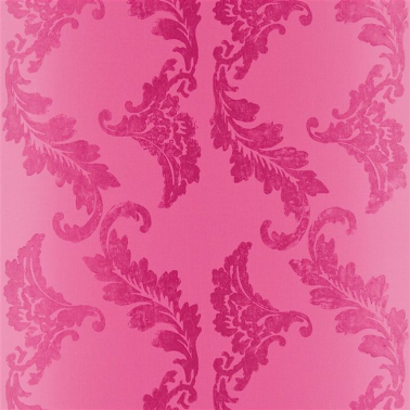 Papel Pintado P614-06 AKSU - MAGENTA - Designers Guild