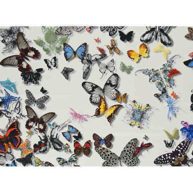 Tela FCL025-01 BUTTERFLY PARADE - OPALIN CHRISTIAN LACROIX