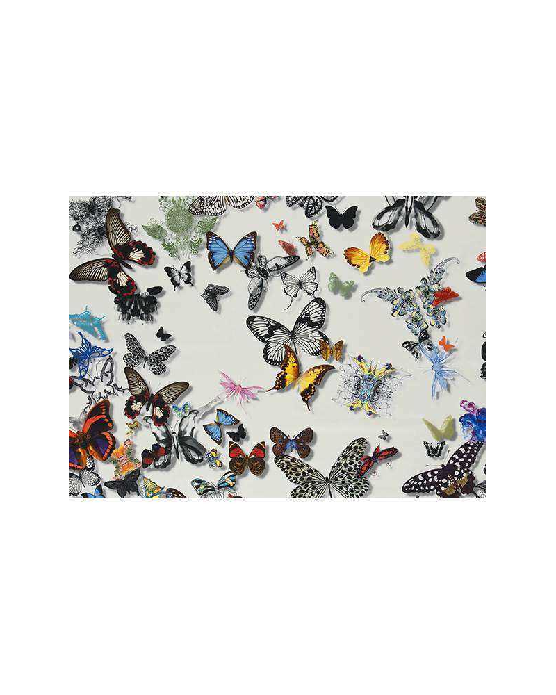 Tela FCL025-01 BUTTERFLY PARADE - OPALIN CHRISTIAN LACROIX