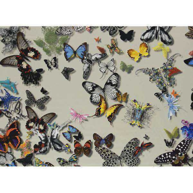 Tela FCL025-02 BUTTERFLY PARADE - DAIM CHRISTIAN LACROIX