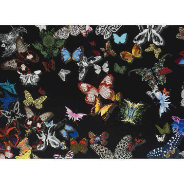 Tela FCL025-03 BUTTERFLY PARADE - OSCURO CHRISTIAN LACROIX
