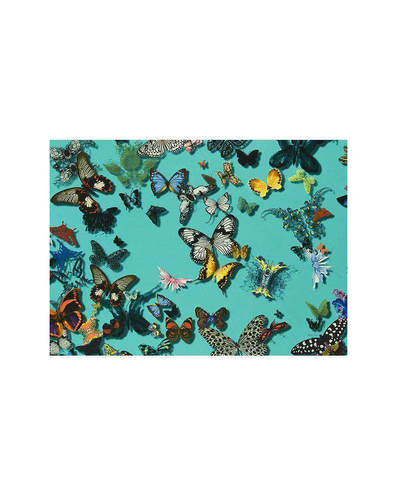 Tela FCL025-04 BUTTERFLY PARADE - LAGON CHRISTIAN LACROIX