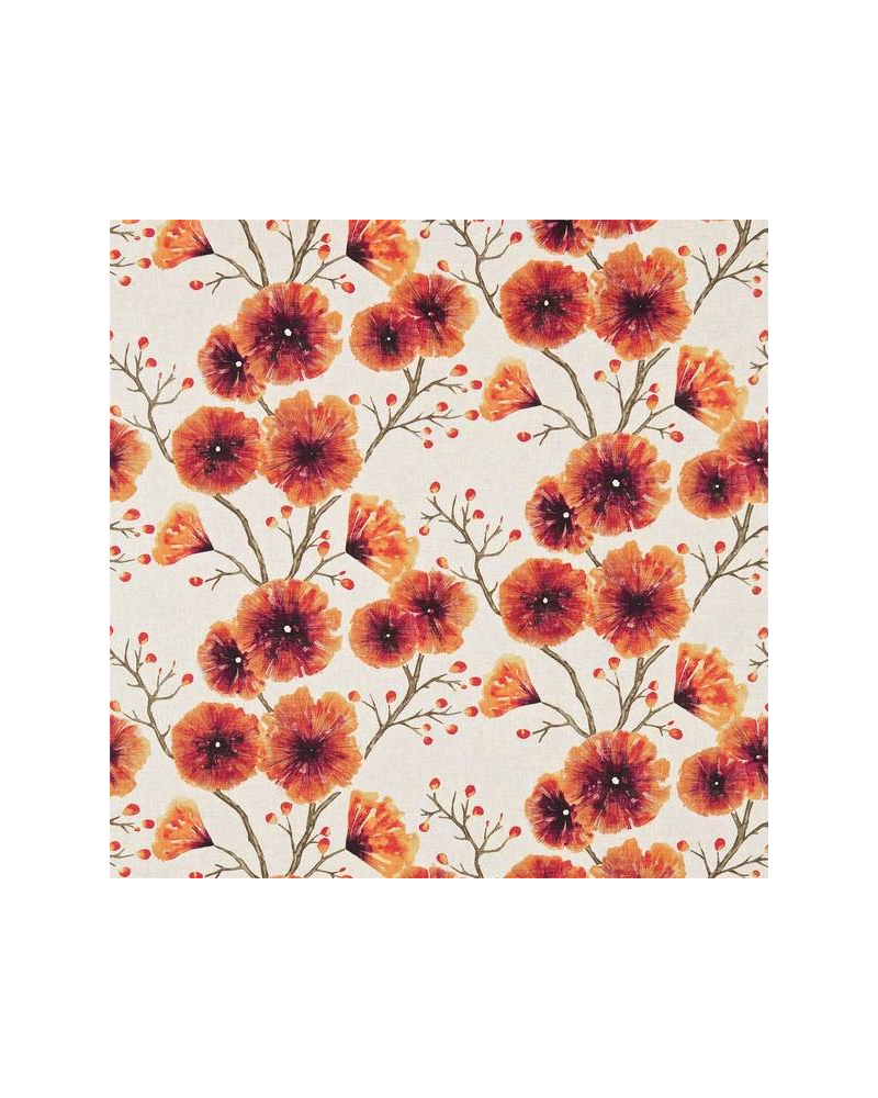 Tela HAMA120346-kabala-papaya Harlequin Tela HAMA120346-kabala-papaya Harlequin