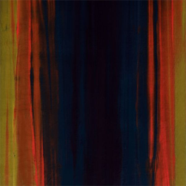 Tela HAMV131509-amazilia velvet-mustard papaya indigo Harlequin
