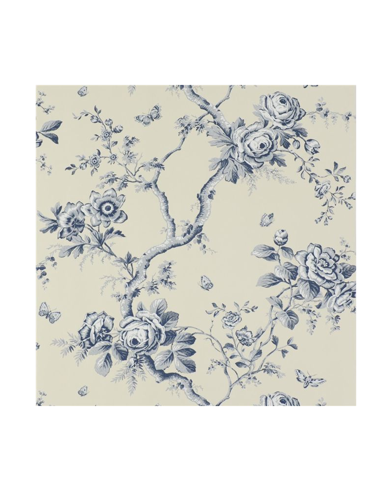 PRL027-05 ASHFIELD FLORAL - SAPPHIRE