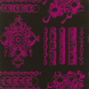 Papel Pintado PCL020-07 LA MAIN AU COLLET - LIPSTICK - CHRISTIAN LACROIX