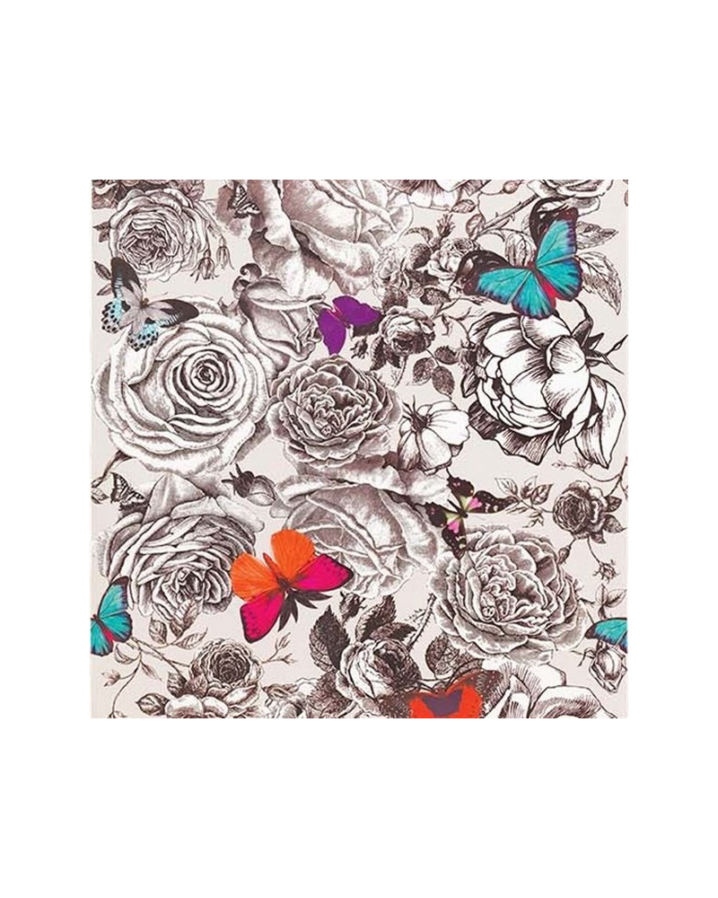 Papel Pintado W6592-01 BUTTERFLY GARDEN - OSBORNE and LITTLE Papel Pintado W6592-01 BUTTERFLY GARDEN - OSBORNE and LITTLE