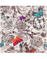 Papel Pintado W6592-01 BUTTERFLY GARDEN - OSBORNE and LITTLE