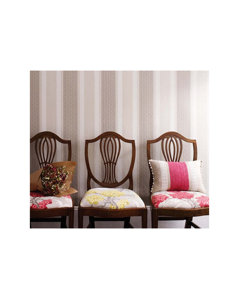 Papel Pintado W6595-02 CHANTILLY STRIPE - OSBORNE and LITTLE