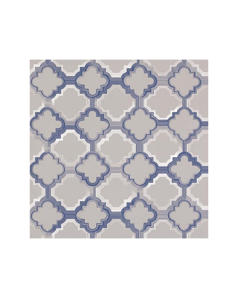 Papel Pintado W6599-01 QUATREFOIL - OSBORNE and LITTLE Papel Pintado W6599-01 QUATREFOIL - OSBORNE and LITTLE