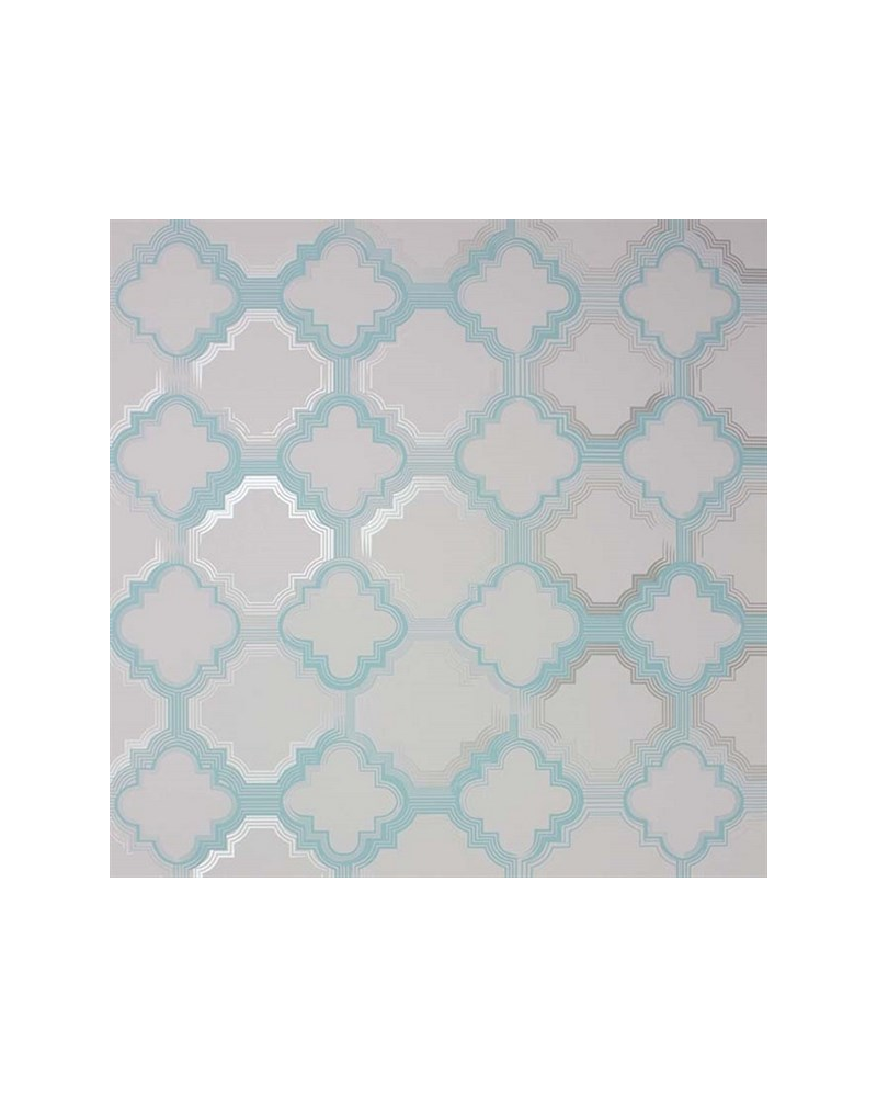 Papel Pintado W6599-02 QUATREFOIL - OSBORNE and LITTLE Papel Pintado W6599-02 QUATREFOIL - OSBORNE and LITTLE