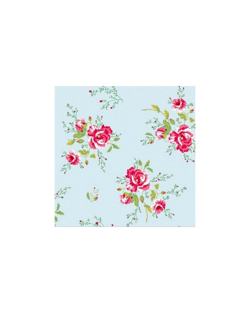 Papel Pintado Winter Poppies Blue 2000180 - COORDONNE Papel Pintado Winter Poppies Blue 2000180 - COORDONNE