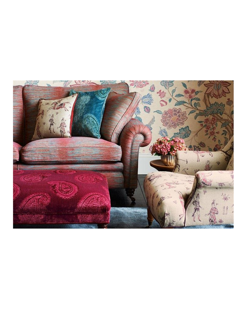 Tela ZJAI331649-red old gold-chirala ZOFFANY