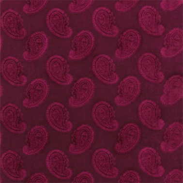 Tela ZJAI331668-burgundy-orissa velvet ZOFFANY