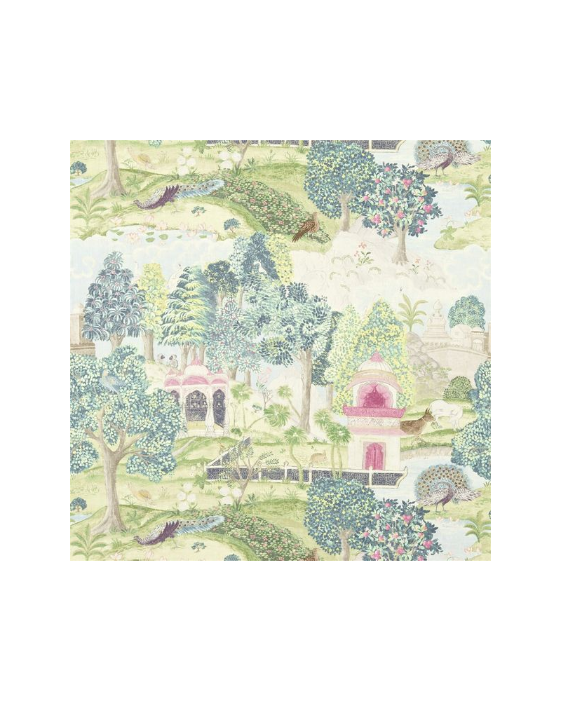 ZJAI321684-moss pink-peacock garden