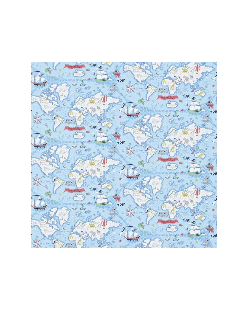 TREASURE MAP DLIT214038-sea blue