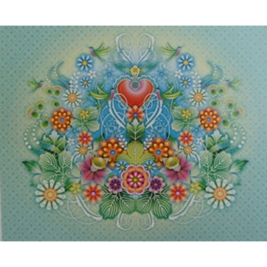 Papel Pintado 1280203_heart flowers - CATALINA ESTRADA