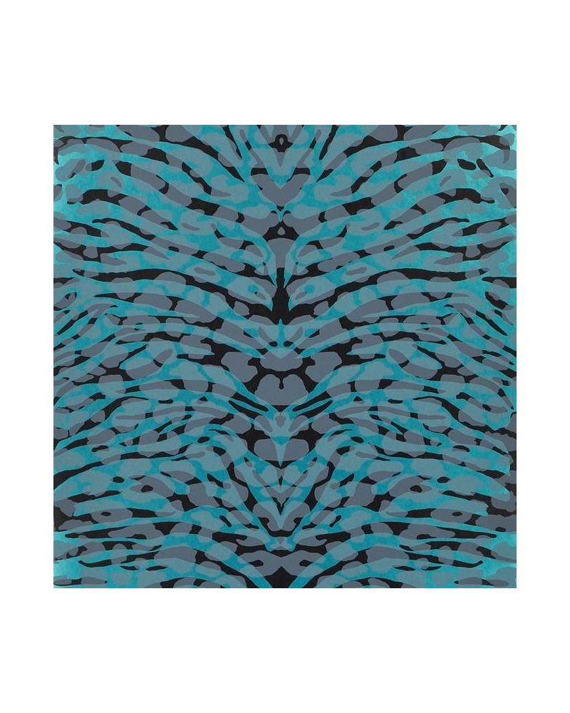 Papel Pintado PCL665-02 PANTIGRE - TURQUOISE - CHRISTIAN LACROIX