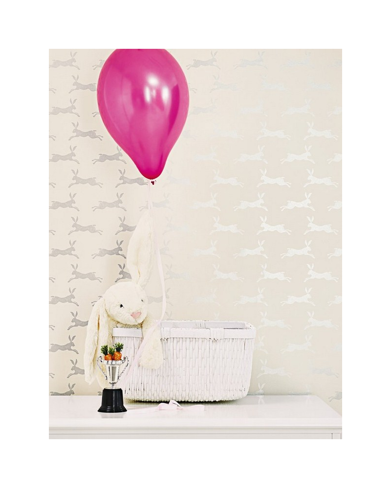 Papel Pintado J135W-03 - March Hare - Stone - JANE CHURCHILL