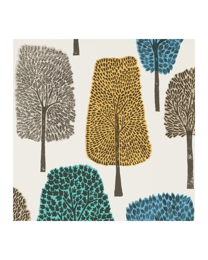 Papel Pintado NFIK111084-cedar-almond cobalt midnight - SCION
