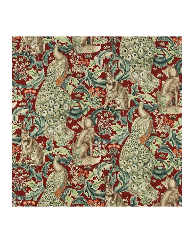 Tela DARP222533 Forest (Viscose-Linen) MORRIS CO