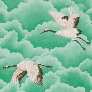 Papel Pintado 111233-cranes in flight - Harlequin