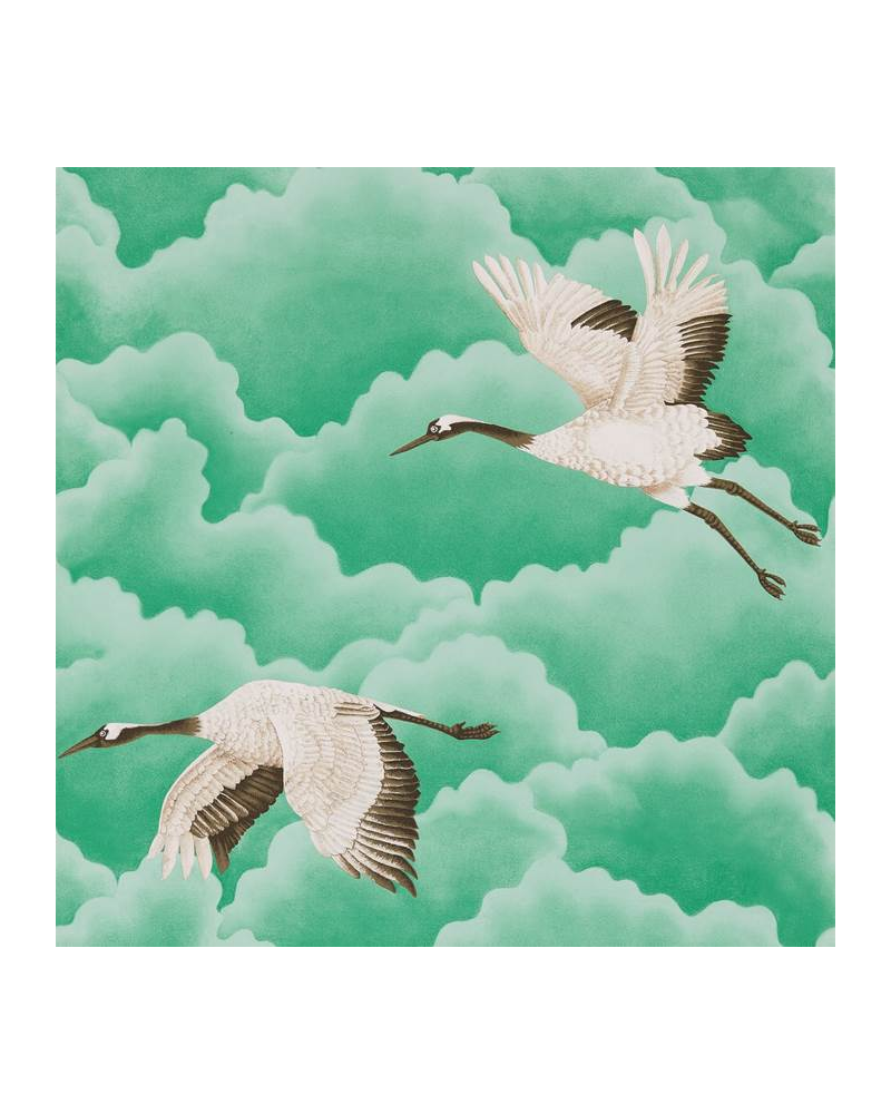 Papel Pintado 111233-cranes in flight - Harlequin