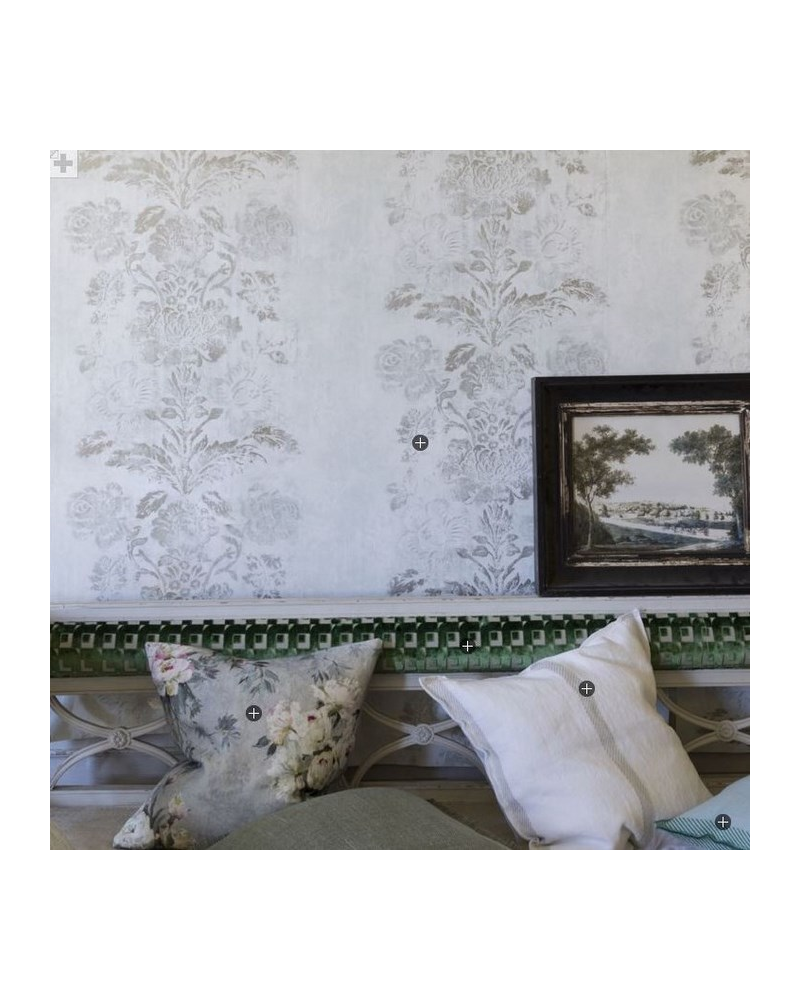 Papel Pintado PDG674-09 DAMASCO - CROCUS - Designers Guild