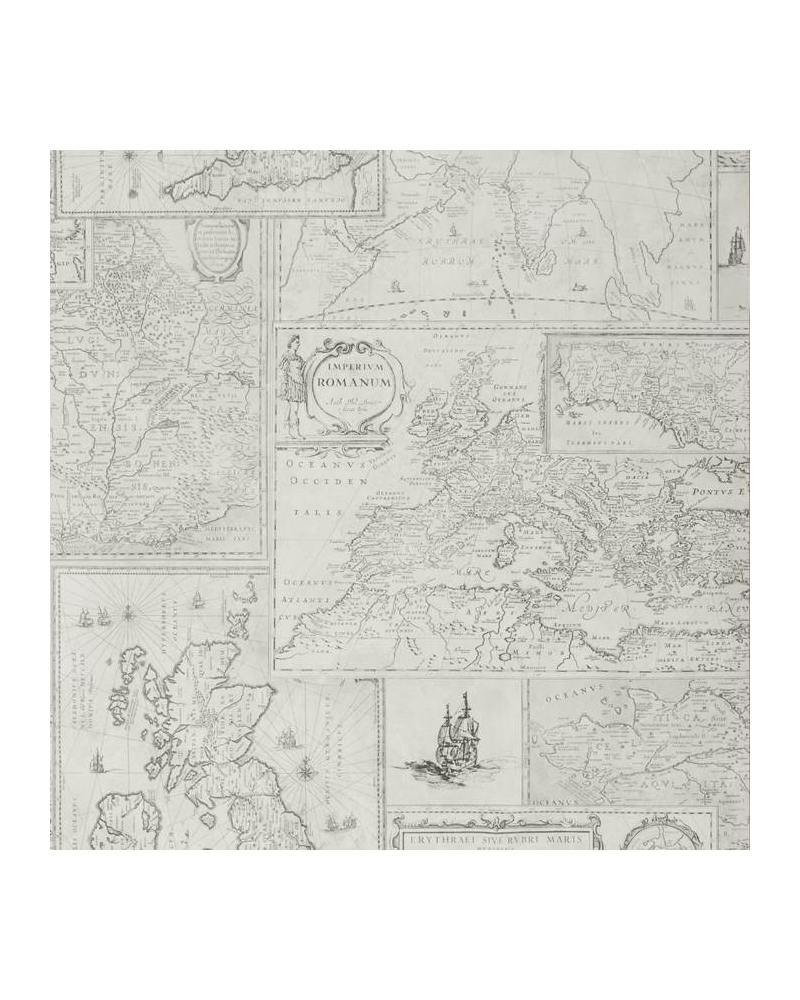 Papel Pintado FG077_J125 BOHEMIAN TRAVELS - MULBERRY Papel Pintado FG077_J125 BOHEMIAN TRAVELS - MULBERRY