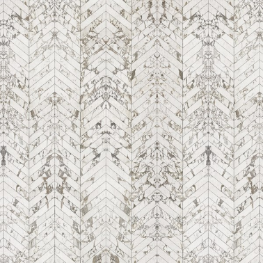 Papel Pintado PHM-45 Marble White Tiles ESPIGA - NLXL