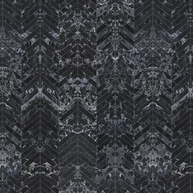 Papel Pintado PHM-55 Marble Black Tiles ESPIGA - NLXL