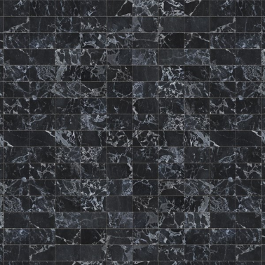 Papel Pintado PHM-52 Marble Black Tiles - NLXL