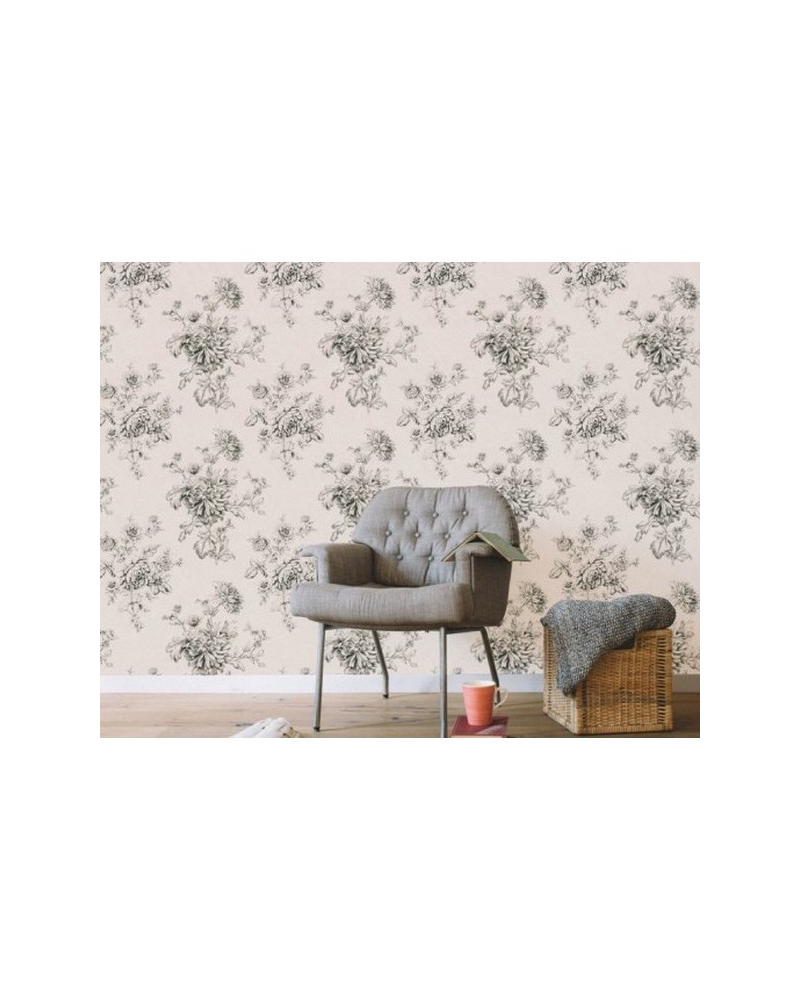 Papel Pintado 5700054 Norfolk Grey - COORDONNE