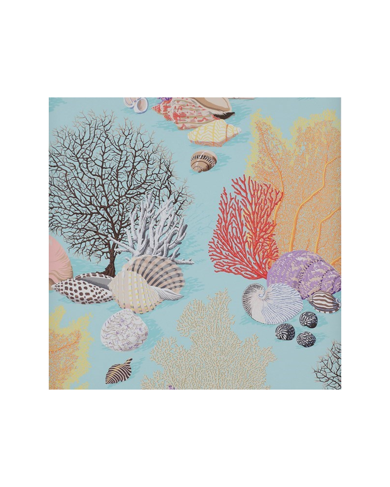 Papel Pintado Byron Bay 03086-03 Turquoise - MANUEL CANOVAS