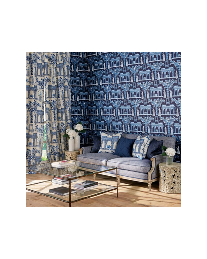 Papel Pintado Pavilion Garden NCW4272-04 - NINA CAMPBELL