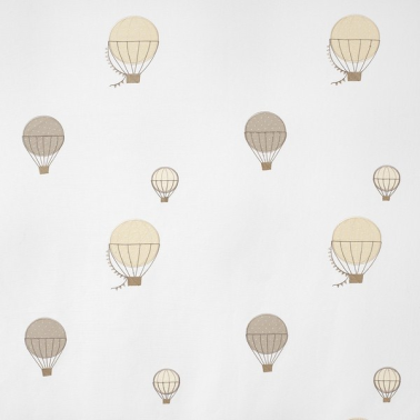Tela MWS29931111 MONTGOLFIERES BRODEES BEIGE Casadeco